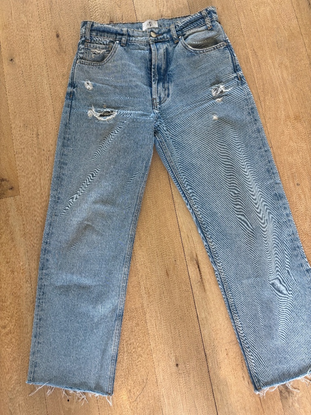 ANINE BING Gavin Jeans Blue Reservoir